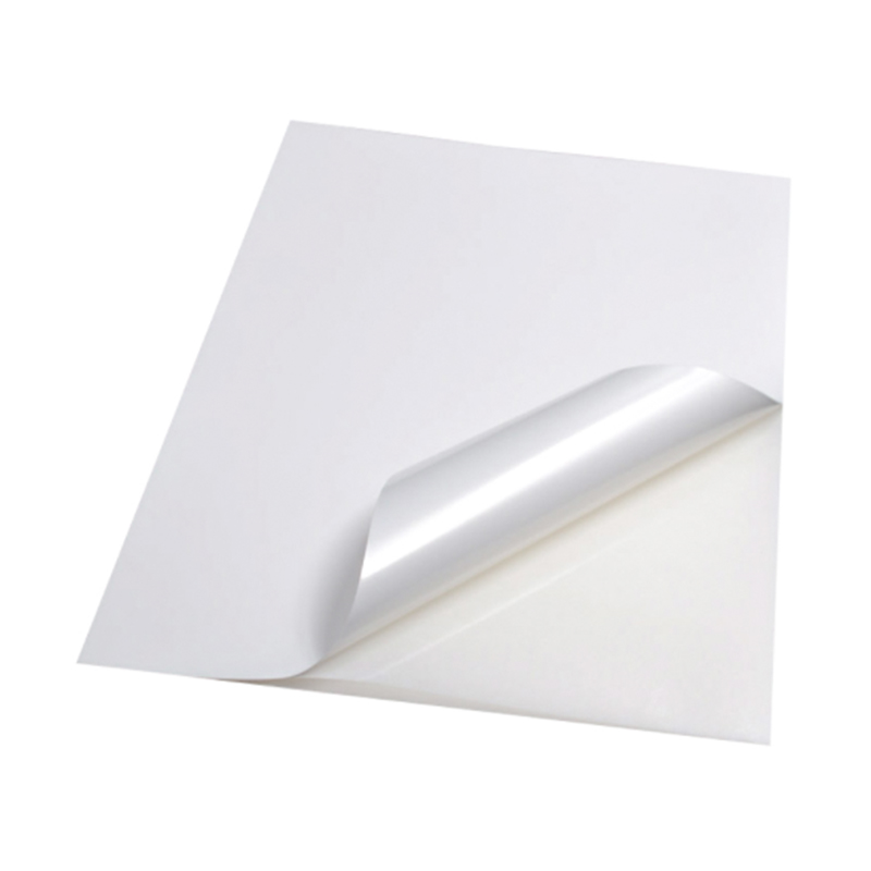 کاغذ چسب PP مصنوعی مات سفید