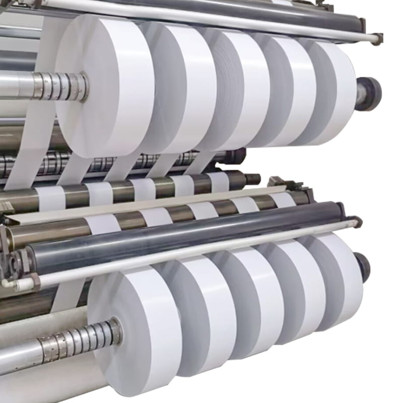 کاغذ چسب PP مصنوعی مات سفید