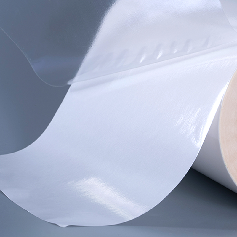 فیلم PET شفاف 25 میکرونی با برچسب های پلی استر شفاف چسب قابل جابجایی