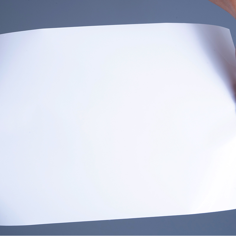 مواد برچسب فیلم وینیل PET 25 میکرونی براق با رول جامبو چسب اکریلیک برای چاپ جوهر افشان