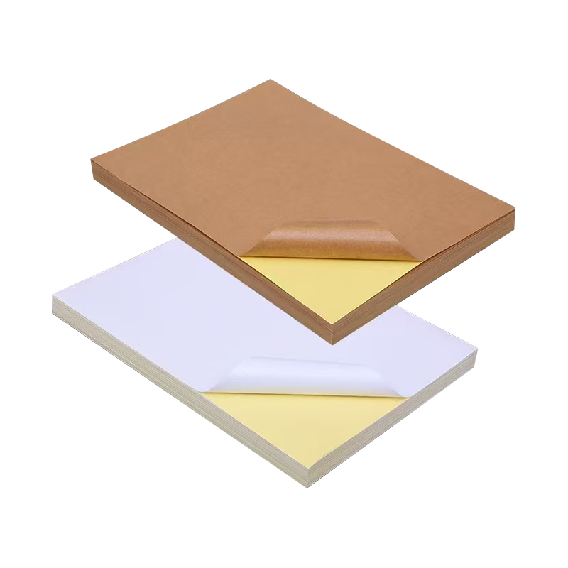 کاغذ کرافت 85 گرمی با چسب اکریلیک و آستر زرد