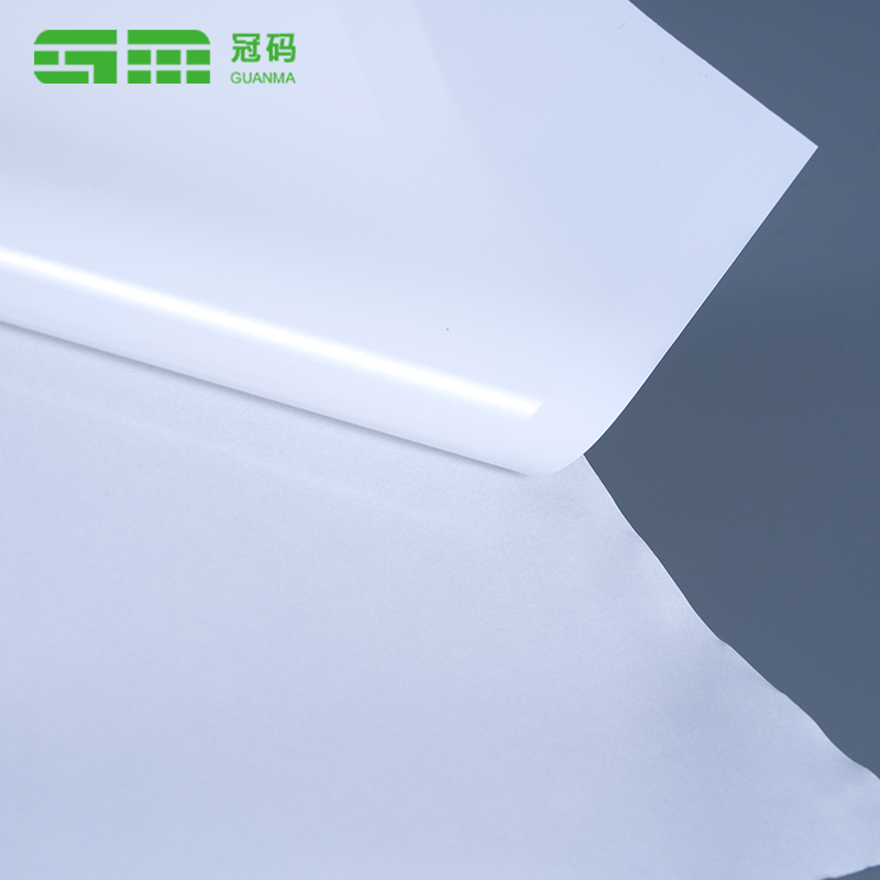 برچسب‌های چسبنده PP سفید مات 80 میکروفون، مواد برچسب قابل جابجایی برای دستمال مرطوب